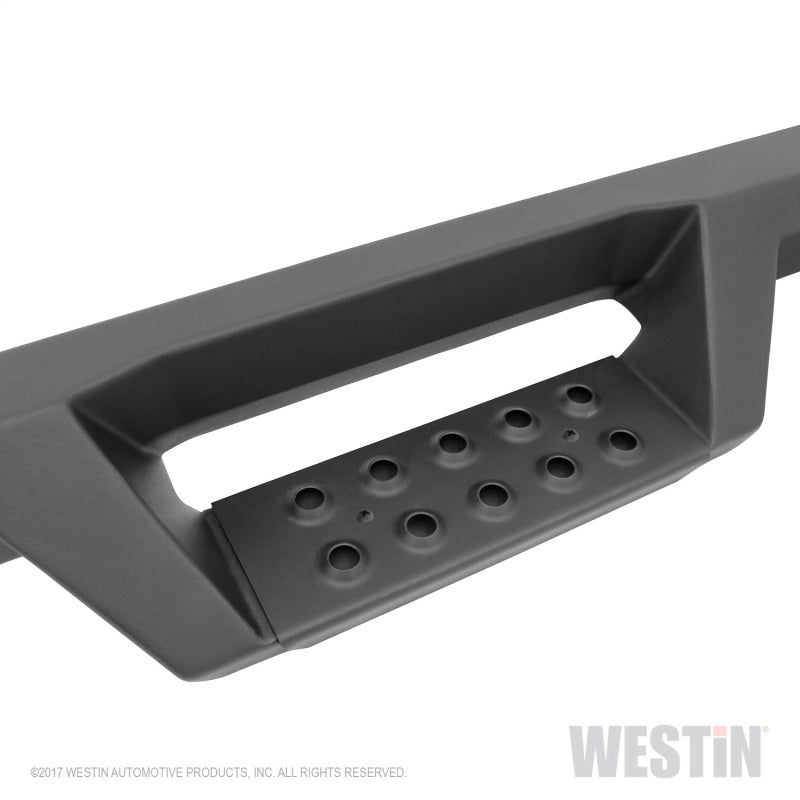 Westin/HDX 17-18 Ford F-150 SuperCrew Drop Nerf Step Bars - Textured Black