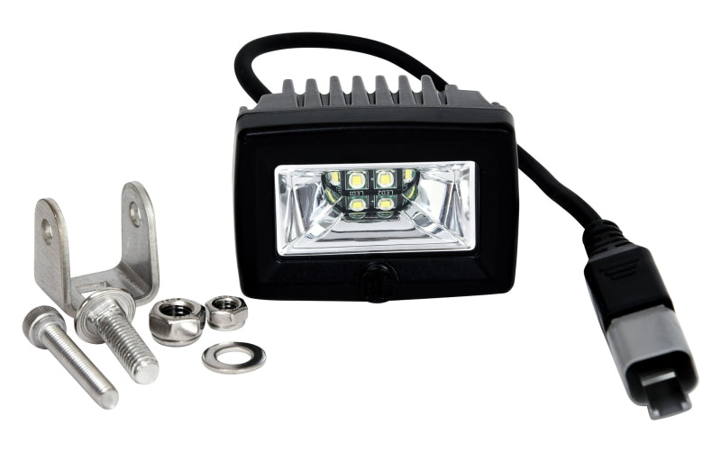 KC HiLiTES C-Series C2 LED 2in Backup Area Flood Light 20W (Pair Pack) - Black