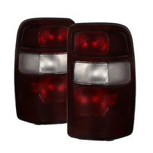 Cargar imagen en el visor de la galería, Xtune GMC Yukon 00-06 OEM Style Tail Lights w/ Black Rim Red Smoked ALT-JH-CSUB00-OE-RSM