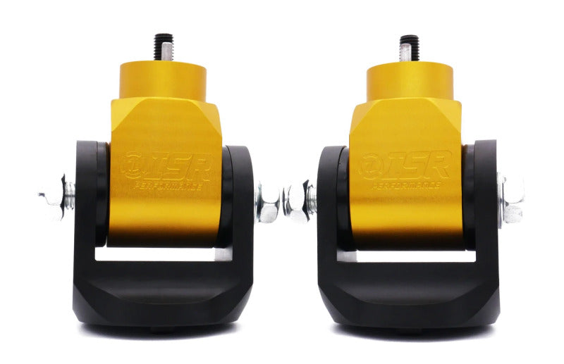 ISR Performance Billet Engine Mount Set w/ Poly Bushings — Fits Nissan 370Z/G37 Z34