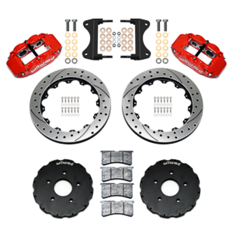 Wilwood kit front FNSL6R C7 vette 2014-UP 13.06 rotor SRP red