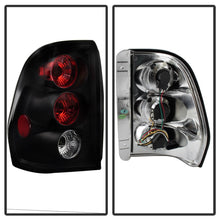 Cargar imagen en el visor de la galería, Luces traseras de estilo europeo Spyder Chevy TrailBlazer 02-09, color negro ALT-YD-CTB02-BK