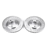 Power Stop 95-00 Chrysler Cirrus Front Evolution Drilled & Slotted Rotors - Pair