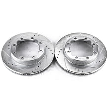 Cargar imagen en el visor de la galería, Power Stop 94-99 Chevrolet K1500 Suburban Front Evolution Drilled &amp; Slotted Rotors - Pair