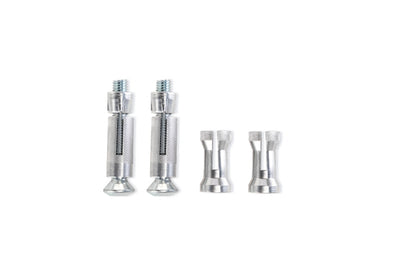 Cycra Probend CRM Ultra Bar End Set — Silver Handguard Accessories