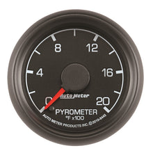 Cargar imagen en el visor de la galería, Autometer Factory Match Ford 52.4mm Full Sweep Electronic 0-2000 Deg F EGT/Pyrometer Gauge