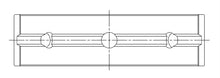 Cargar imagen en el visor de la galería, Juego de cojinetes principales de carrera de tamaño estándar ACL Lexus V8 4.0L 1UZFE