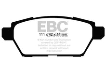 Cargar imagen en el visor de la galería, EBC 06-09 Ford Fusion 2.3 Greenstuff Rear Brake Pads