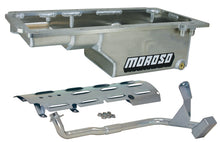 Cargar imagen en el visor de la galería, Moroso GM LS/93-02 F-Body (w/-10An Fitting) Deep Drag Race Baffled Wet Sump 6qt 9in Aluminum Oil Pan