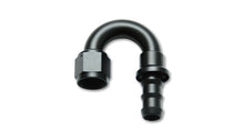 Cargar imagen en el visor de la galería, Vibrant -6AN Push-On 180 Deg Hose End Fitting - Aluminum