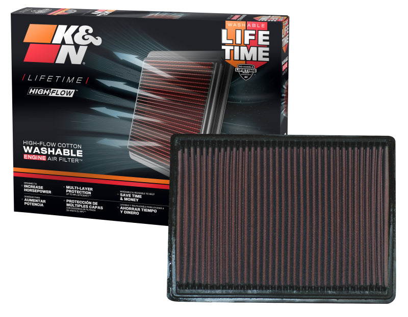 K&N 03-06 Chrysler PT Cruiser 1.6L / 00-05 2.0/2.4L Drop In Air Filter