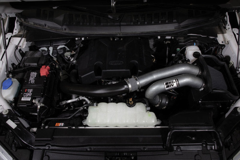 K&N 30-2617KC Performance Air Intake System — Fits 2015-2024 Ford F-150