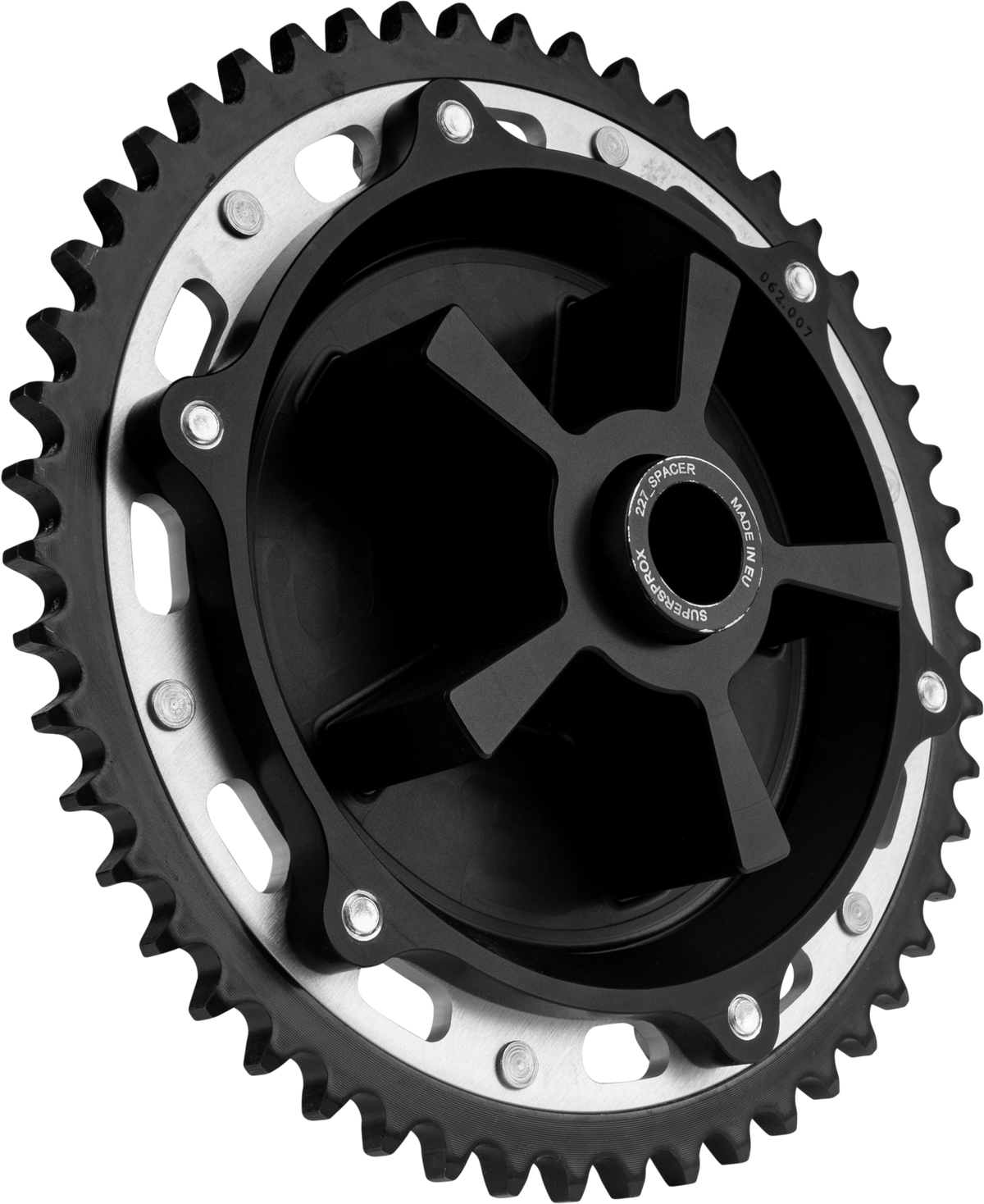 Supersprox Cushdrive Conversion 51T Sprocket BLK SIL BLK (KIT_227-725:51)