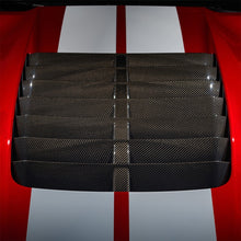 Cargar imagen en el visor de la galería, Ford Racing 20-21 Mustang GT500 Carbon Fiber Hood Vent Kit