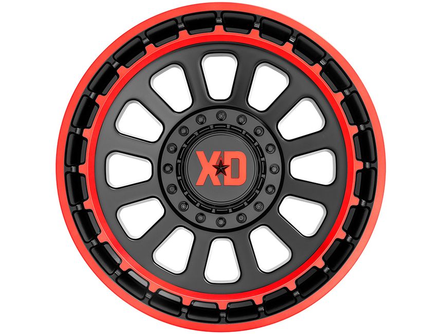 XD XD856 17X9 5X5.0/5.5 S-BLK MACH RTCC -12MM