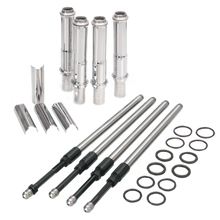 Cargar imagen en el visor de la galería, S&amp;S Cycle 1999+ BT Stock Engine Height w/ 4.937in Length Cylinders Adjustable Pushrod Set