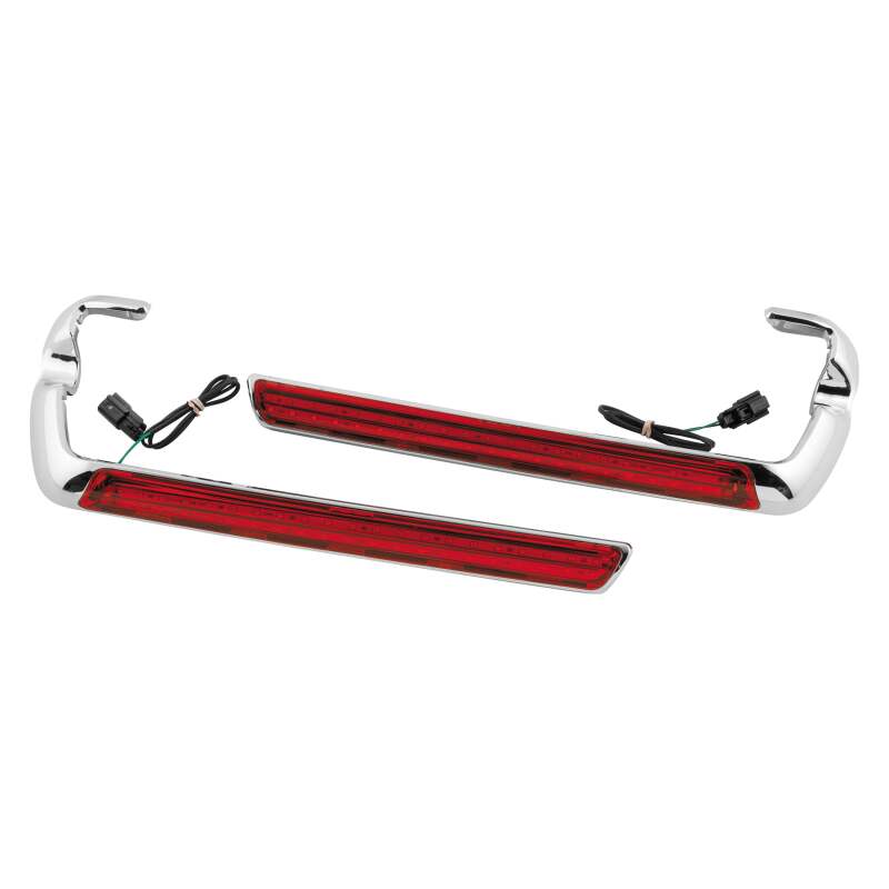 Letric Lighting Sddlbg Side Marker Led Chr/Red