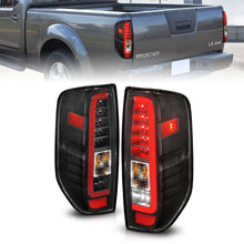 Cargar imagen en el visor de la galería, ANZO 2005-2021 Nissan Frontier LED Taillights Black Housing/Clear Lens