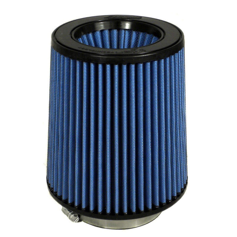 Injen Nanofiber Dry Air Filter - 4in Flange Dia / 6 1/2in Base / 7in Tall / 5 3/8in Top