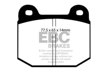 Cargar imagen en el visor de la galería, EBC 08+ Lotus 2-Eleven 1.8 Supercharged Greenstuff Front Brake Pads