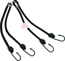 Cargar imagen en el visor de la galería, BikeMaster 24in Heavy Duty 4-Hook Bungee - Black