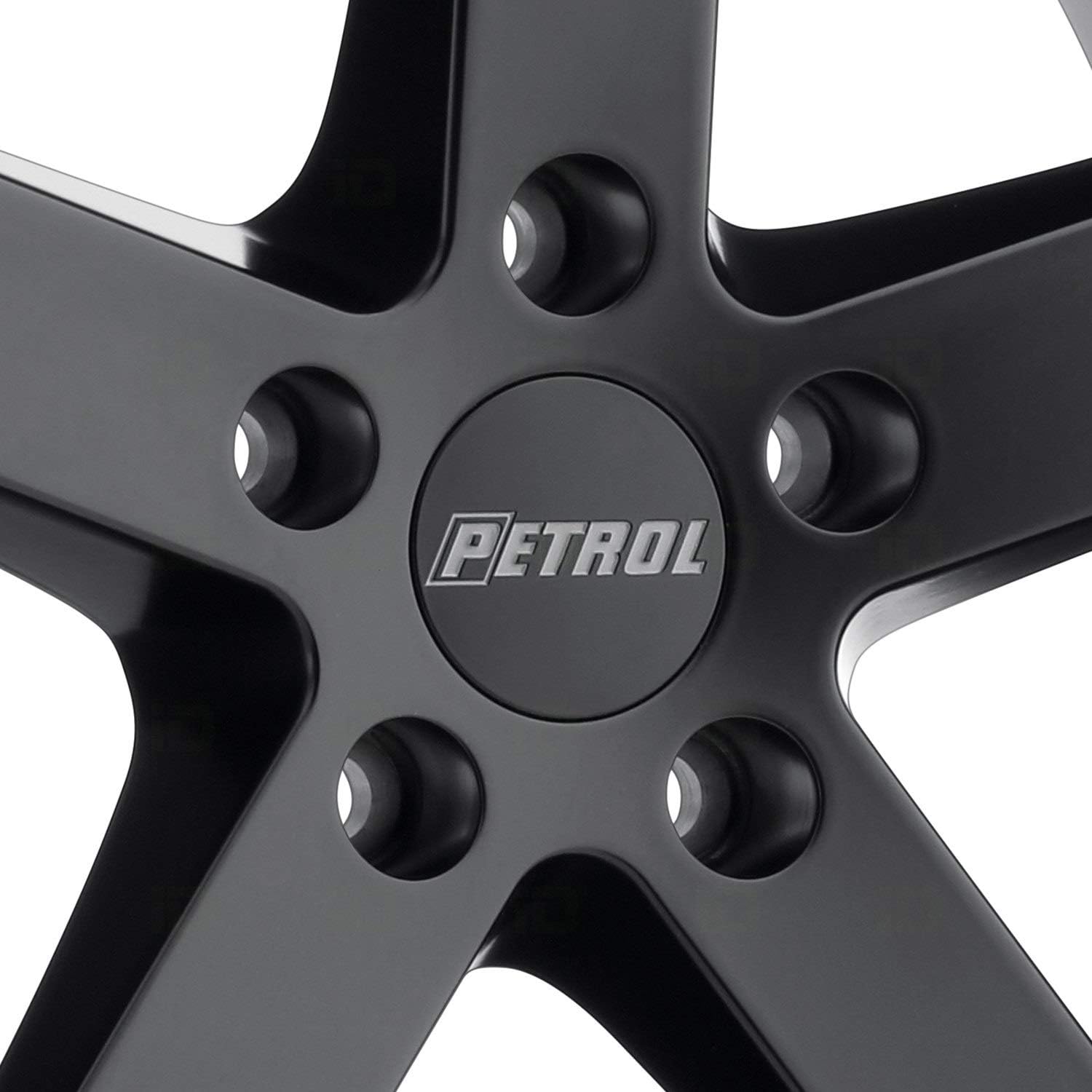 Petrol Wheels PEP3B 15x6.5 Matte Black Wheel — 5x100 Bolt Pattern, 38mm Offset