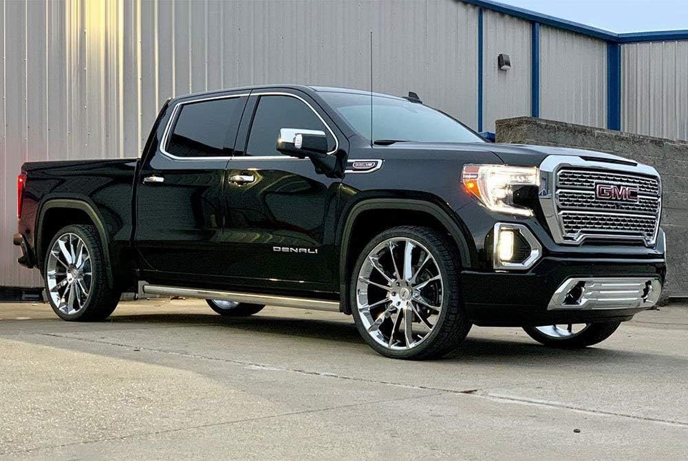 Status Wheels Goliath 24x9.5 Chrome Cast Aluminum Wheel — 5x114.3 Bolt Pattern