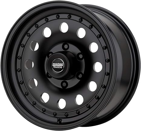 Rifle American Racing AR62 15 x 8, 5 x 5,0, color negro, 19 mm