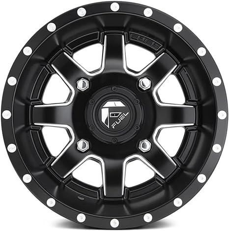 Fuel Off-RoadD538 16X7 4X137 MT-BLK-MIL 13MM