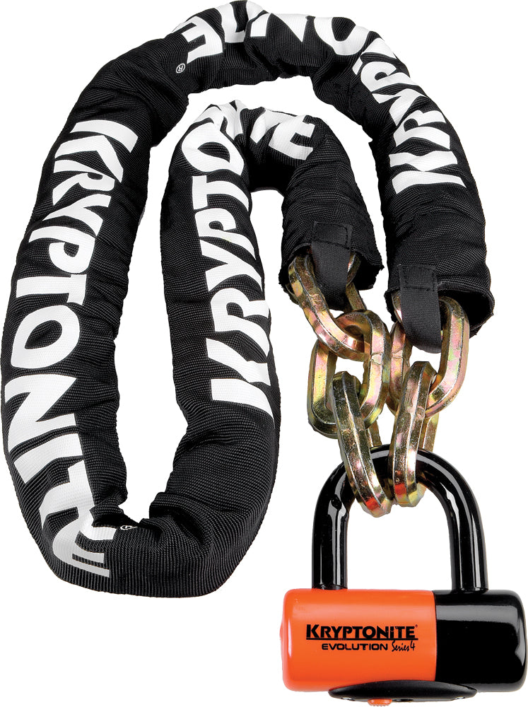 Kryptonite NEW York Chain w/Evolution Series 4 Disc Lock 5'-6" (999522)