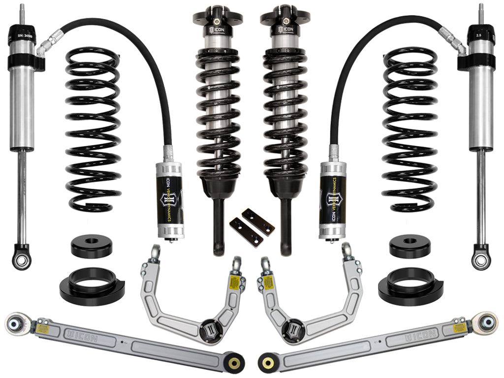 ICON 03-09 Lexus GX470 0-3.5in Stage 4 Suspension System - Billet UCA