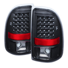 Cargar imagen en el visor de la galería, Xtune Dodge Dakota 97-04 LED Tail Lights Black ALT-JH-DDAK97-LED-BK