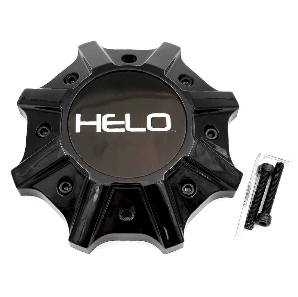 HELO CAP ALL PCD - GLOSS BLACK