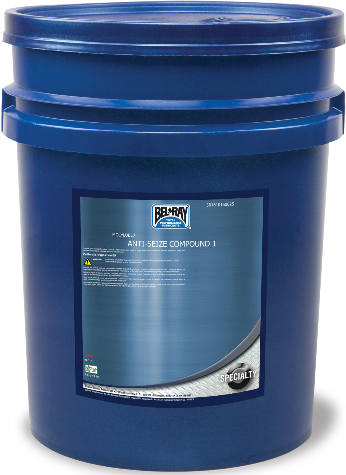 BEL-RAY Anti-Seize Compound 5 GAL. Pail (301082150025)