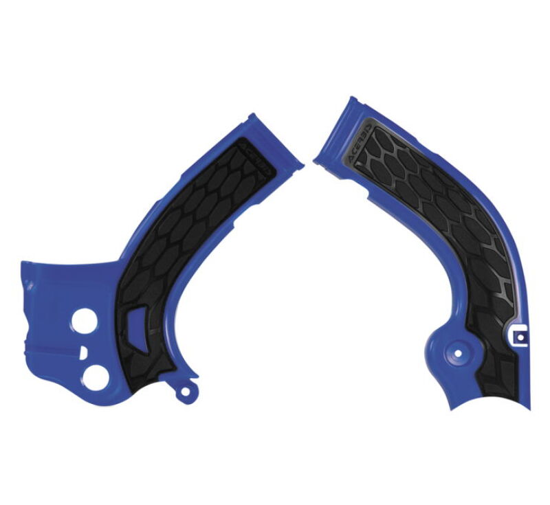 Protector de cuadro Acerbis 14-16 Yamaha YZ250F/ YZ450F X Grip - Azul/Negro