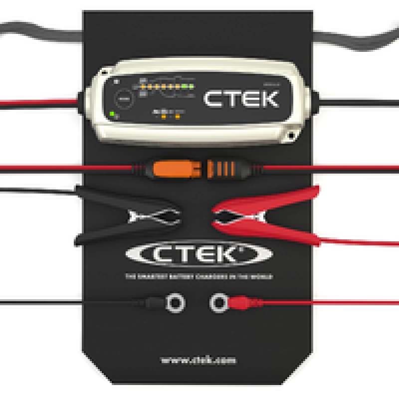 Cargador de batería CTEK MXS 5.0 de 4,3 amperios y 12 voltios