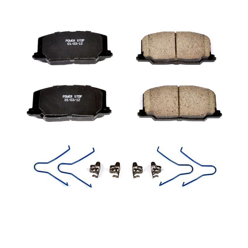 Power Stop 90-91 Lexus ES250 Front Z17 Evolution Ceramic Brake Pads w/Hardware