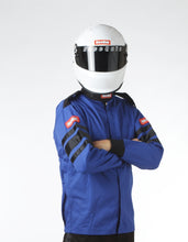 Cargar imagen en el visor de la galería, Chaqueta RaceQuip azul SFI-1 1-L - XL