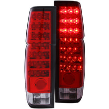 Cargar imagen en el visor de la galería, ANZO 1986-1997 Nissan Hardbody LED Taillights Red/Clear