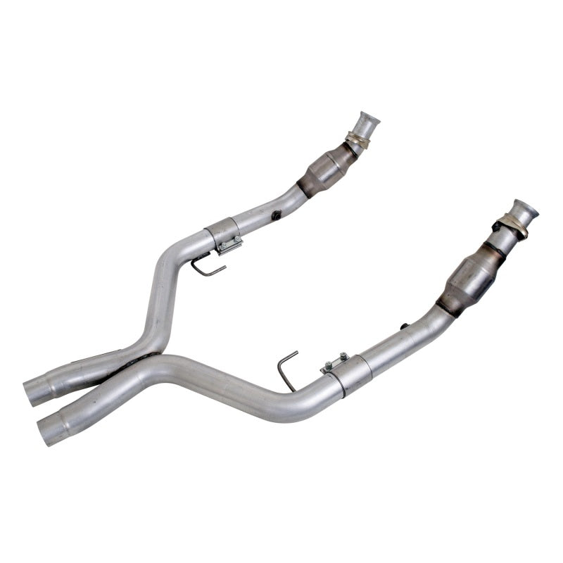 BBK 05-10 Mustang 4.6 GT High Flow X Pipe With Catalytic Converters - 2-3/4