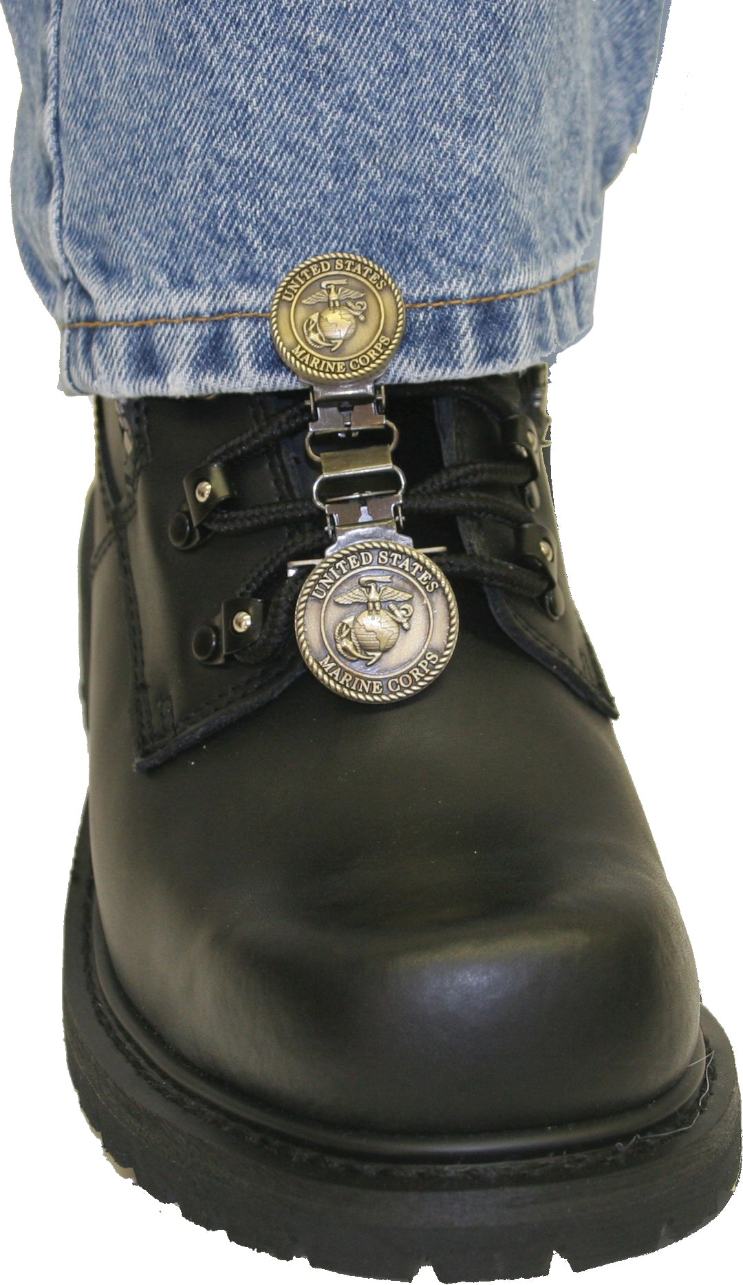Ryder Clips Clips for Laced Boots Usmc Bronze (MCBZL-FC)