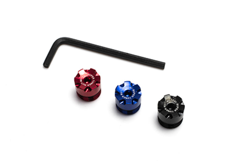 Wheel Mate Muteki Aluminum Closed End Cap 12 X 1.50- Red (24 PCS)