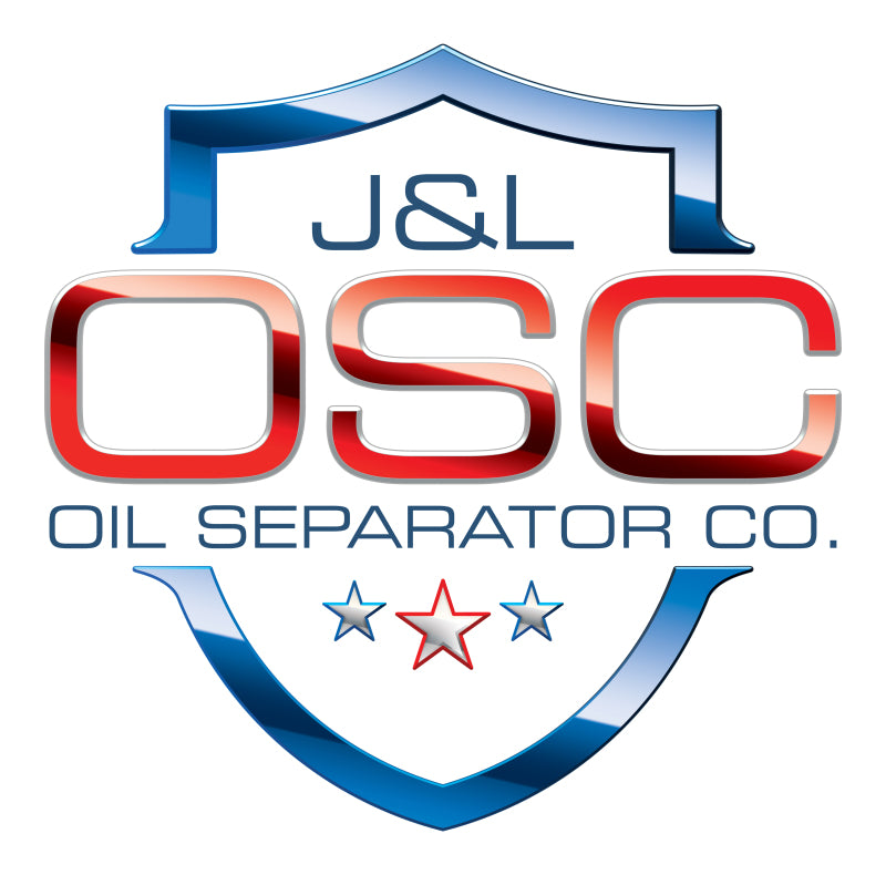 J&L 24-26 Ford Mustang EcoBoost Driver Side Oil Separator 3.0 - Clear Anodized