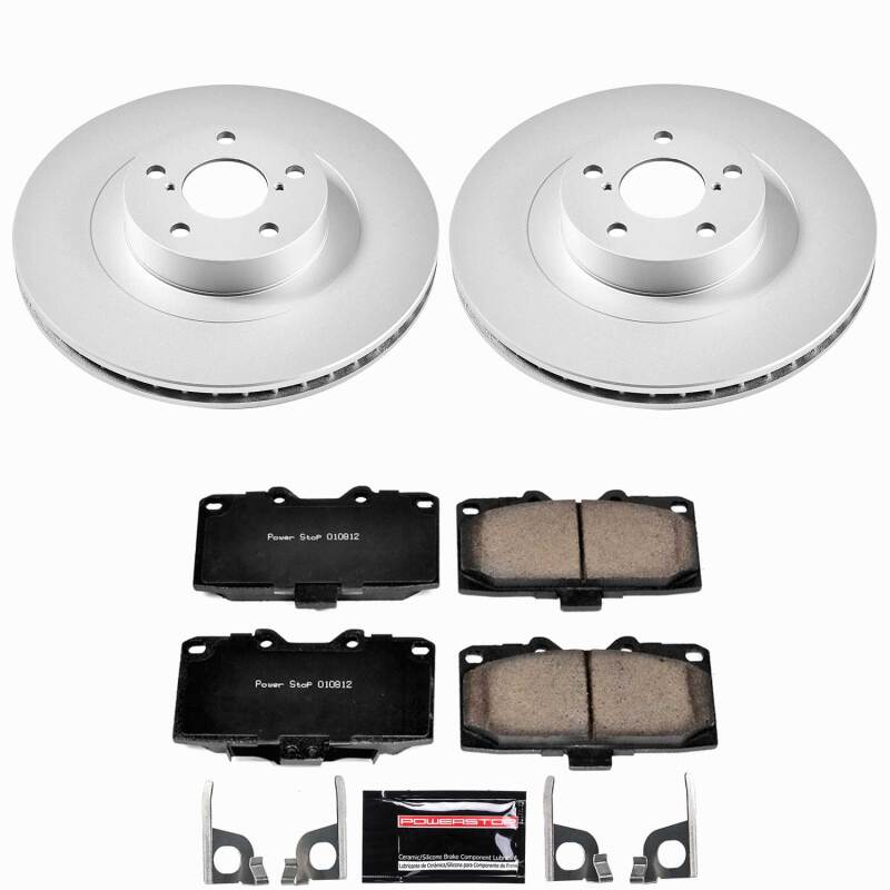 Power Stop 06-07 Subaru Impreza Front Z23 Coated Brake Kit
