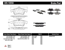 Cargar imagen en el visor de la galería, StopTech Performance 07-09 Mazdaspeed3 / 06-07 Mazdaspeed6 / 06-07 Mazda3 Rear Brake Pads