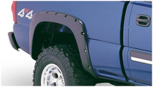 Cargar imagen en el visor de la galería, Bushwacker 07-07 Chevy Silverado 1500 Classic Fleetside Pocket Style Flares 4pc - Black