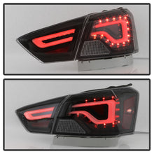 Cargar imagen en el visor de la galería, xTune 14-18 Chevy Impala (Excl 14-16 Limited) LED Tail Lights - Black Smoke (ALT-JH-CIM14-LBLED-BSM)