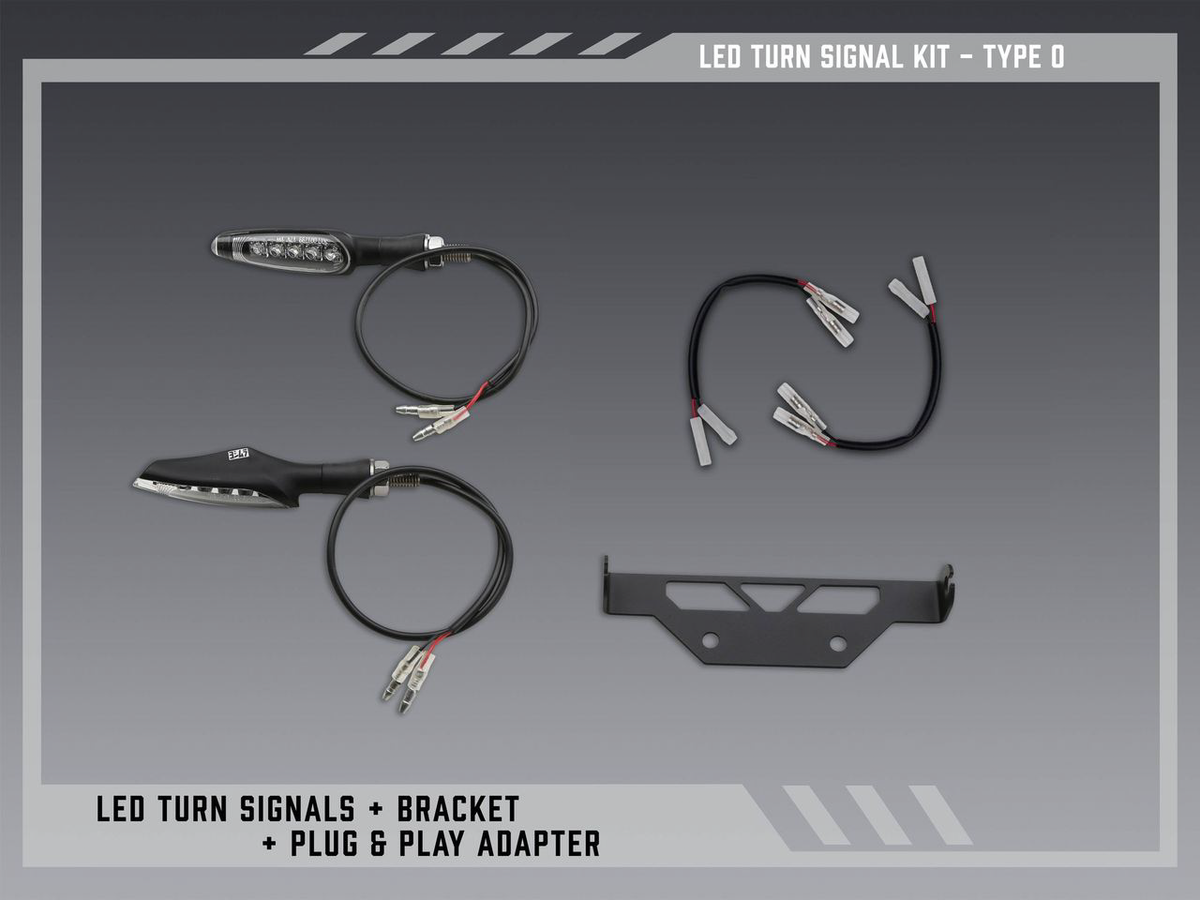 Yoshimura FE V2 Stnd LED Turn SIG KIT Type O TRI (075BG-STD-O-K)