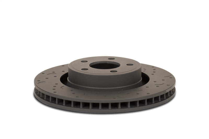 Hawk Talon Rotors Slot & Drilled Performance — Fits 2010-2016 Volkswagen GTI, Audi A3, Golf