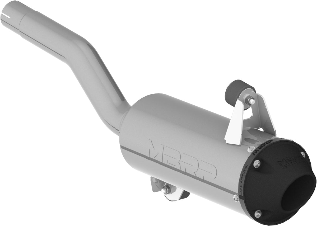 MBRP Single Slip-on System w/ 5" Performance Muffler BLK TIP (AT-9209PT)